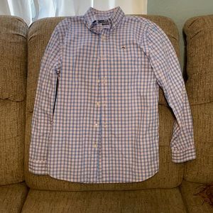 Boys medium vineyard vines polo shirt